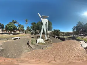 Praça do Trabalhador, Jardim Pizarro, Monte Alto, SP