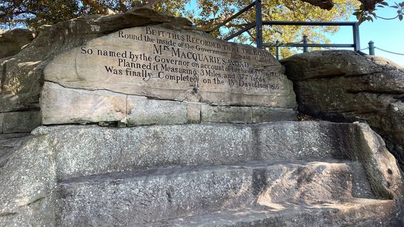 Mrs Macquarie's Chair
