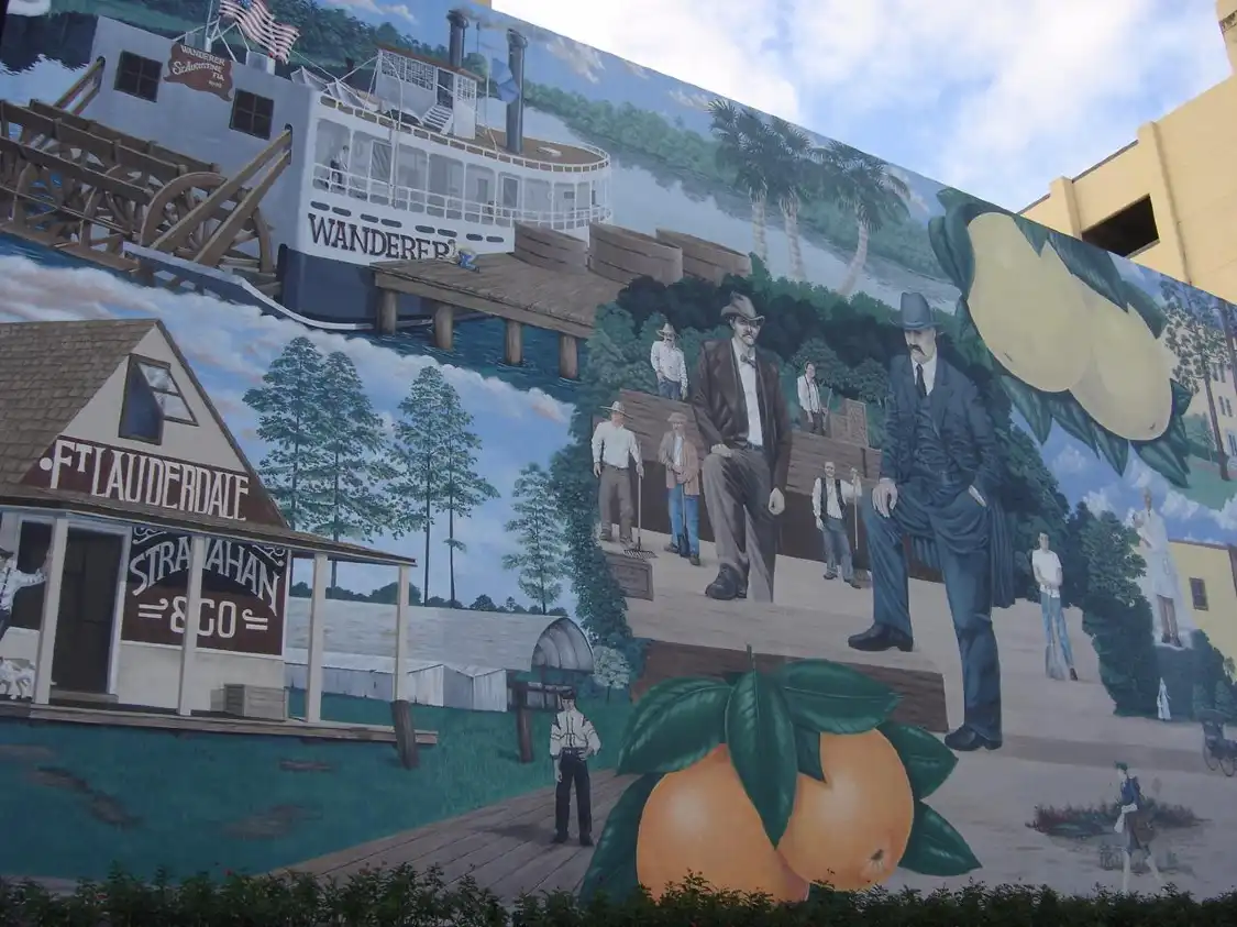 Hotels near Fort Lauderdale Outdoor Murals