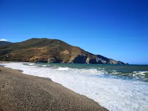 River beach