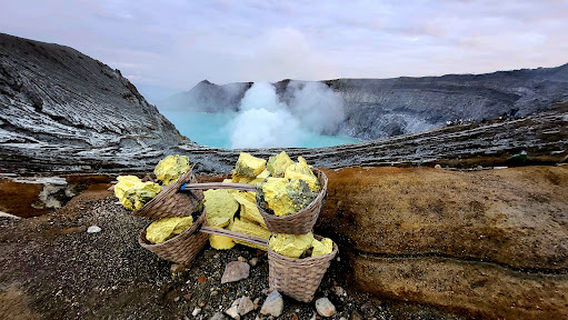 Blue Flames Ijen