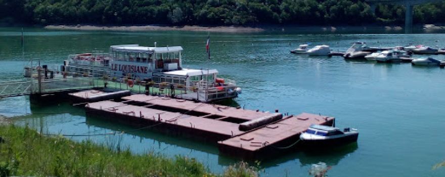 Croisière bateau lac de vouglans
