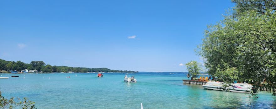 Torch Lake Sand Bar Public Access Point