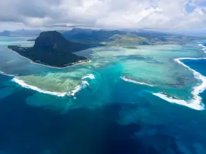 Underwater Waterfall