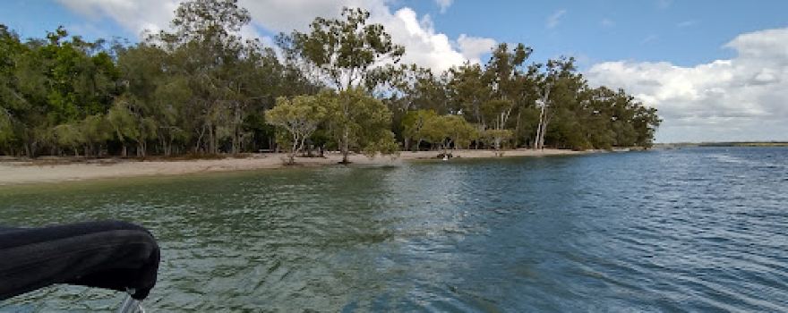 Mission Point camping area, Bribie Island National Park