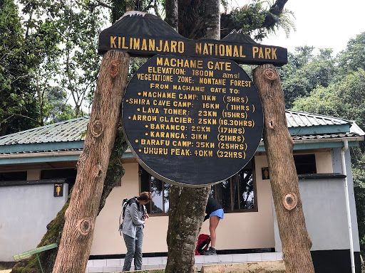 kinukamori Marangu waterfalls