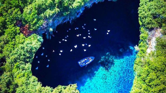 Melissani Cave Lake