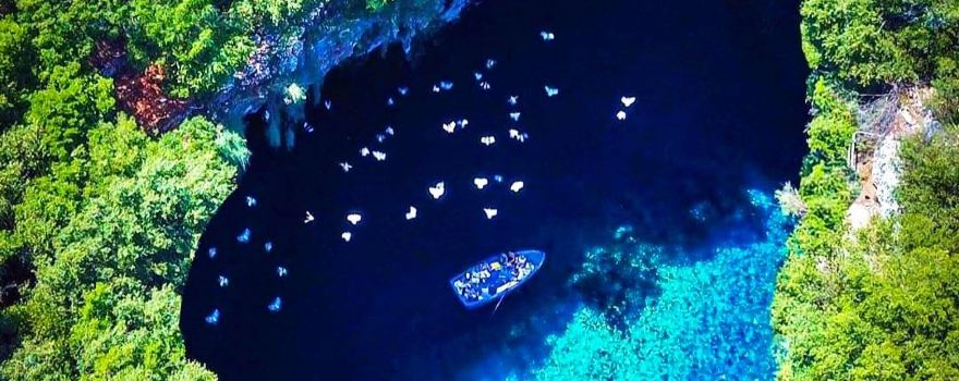 Melissani Cave Lake