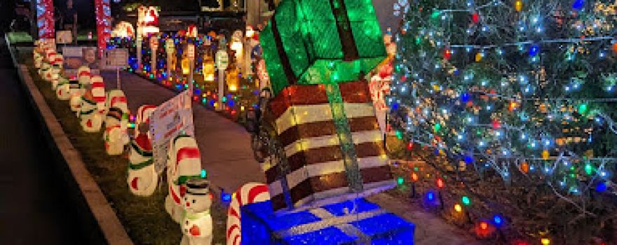 The Gress House Holiday Light Spectacular