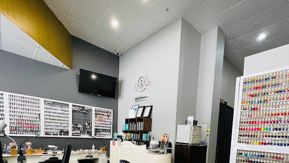 Nails Designed By James And Lashes