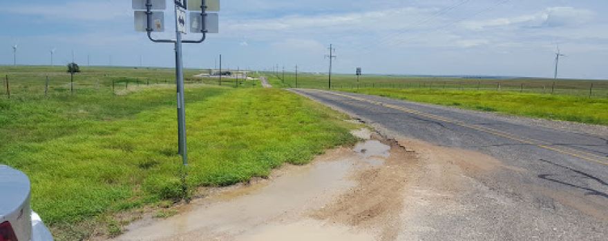The intersection of the last scene in Castaway with Tom Hanks