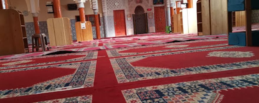 Mosquée route Marrakech