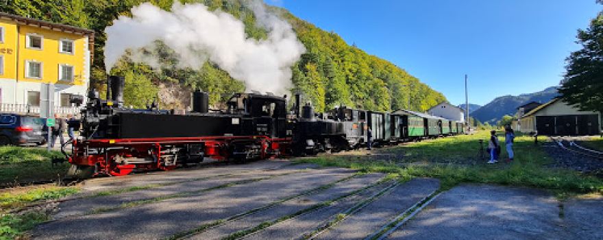 Nostalgiebahn Ybbstalbahn Bergstrecke Kienberg - Lunz am See. Ötscherland-Express
