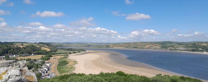 Llansteffan beach