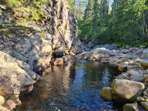 Korpreiret canyon in Løten and Elverum