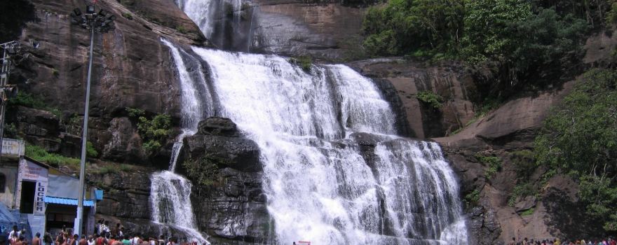 Coutrallam Water Falls From South Tamil Nadu