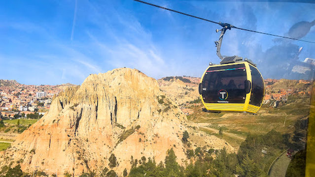 Cable Car Station Green Irpavi