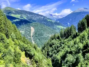 Höchster Punkt des "Schluchtweges"
