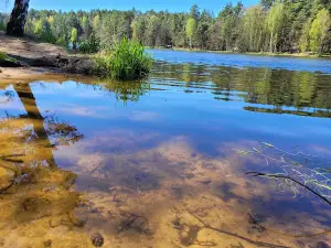 Zalew Rejów beach