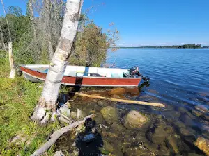 Nut Point Campground, La Ronge provincial park, Saskatchewan