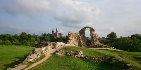 Ruins of the Rezekne Castle Hill