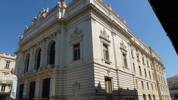 Théâtre Molière Sète National Stage and the Bassin de Thau