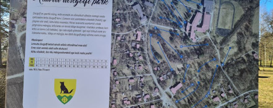 Aravete disc golf course