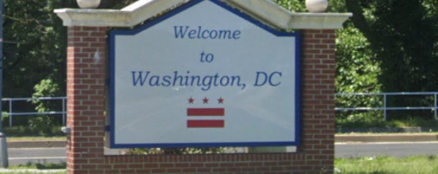 Welcome to Washington, DC Sign