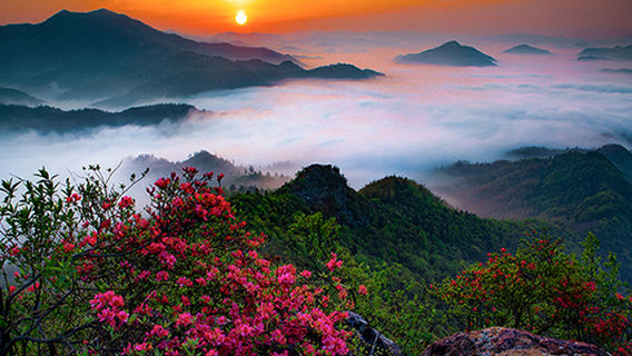 wu ji shan feng jing qu