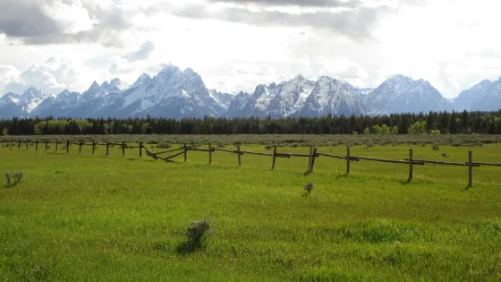 Elk Ranch Flats Turnout, Grand Teton National Park