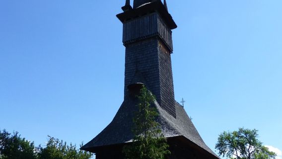Wooden Church "St. Archangels" in the village Plopiş MM.