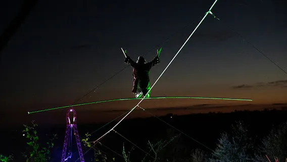 The Bullzini High-wire Circus Yard