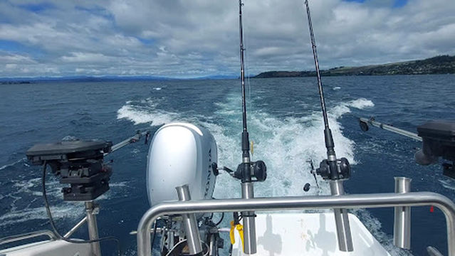 Fish Taupo aboard Stratus