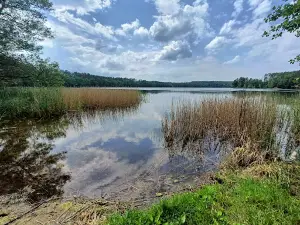 Jezioro Białe - Pole Namiotowe, Plaża