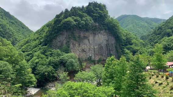 Natural carbonated spring Gandatekyo Himeshaganoyu