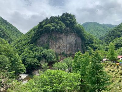 Natural carbonated spring Gandatekyo Himeshaganoyu
