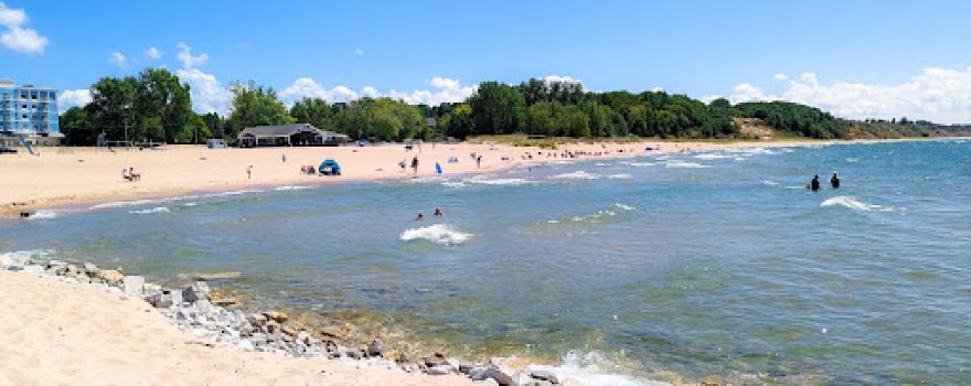 1st Street Beach Manistee, Michigan