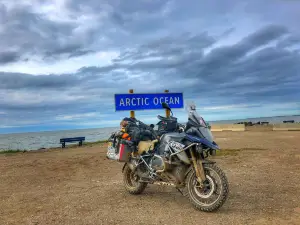 Arctic Ocean Sign - Tuktoyaktuk