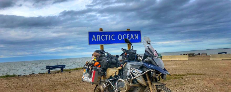 Arctic Ocean Sign - Tuktoyaktuk