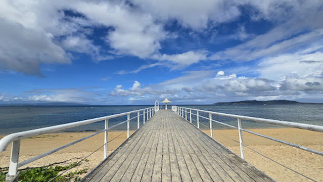 フサキビーチ桟橋