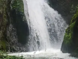 Punto panoramico alla base delle cascate delle Marmore