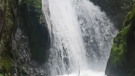 Punto panoramico alla base delle cascate delle Marmore
