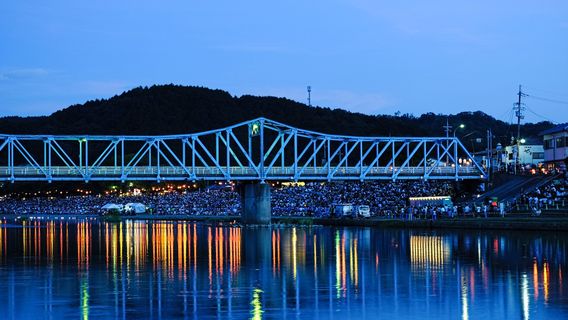 Kyoto Nantan City Fireworks