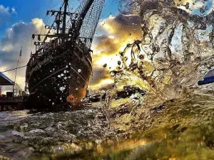 Escuna Pirata Capitao Gato