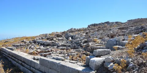 Temple Attaviros Zeus