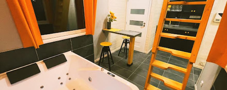 Privátní wellness domečky RockStar