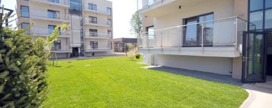 Noclegi Apartament SPA Basen Blue Flowers Ustronie Morskie Sianożęty Apartamenty nad Morzem Nocleg
