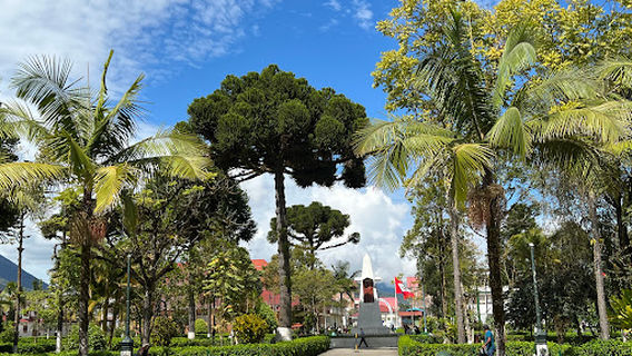 Oxapampa main square