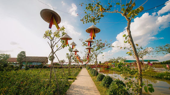 Khu du lịch Cánh đồng hoa hồng Sa Đéc