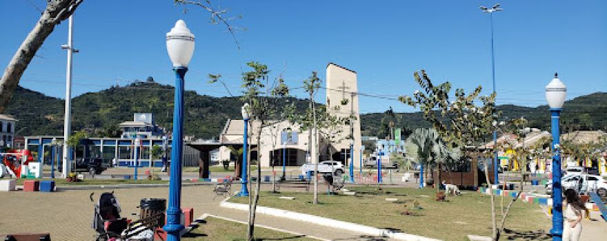 Praça Central de Porto Belo